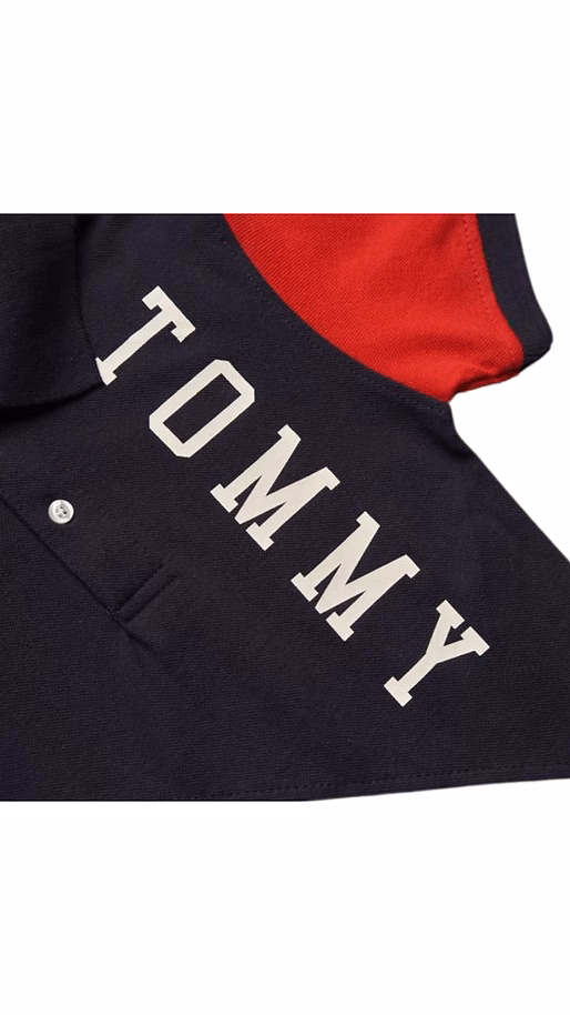 Tommy Hilfiger Logo Multicolored Boys Polo - Image 3