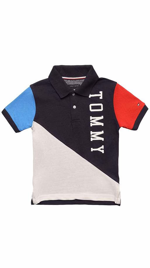 Tommy Hilfiger Logo Multicolored Boys Polo