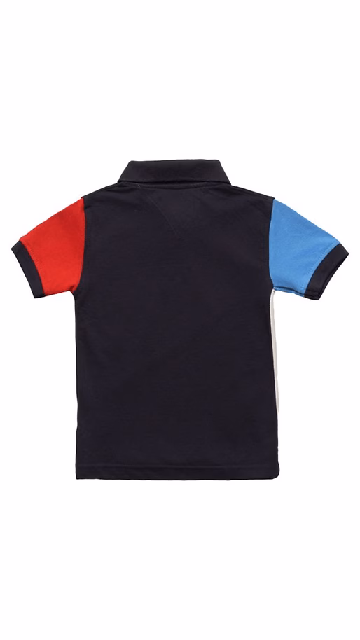 Tommy Hilfiger Logo Multicolored Boys Polo - Image 5