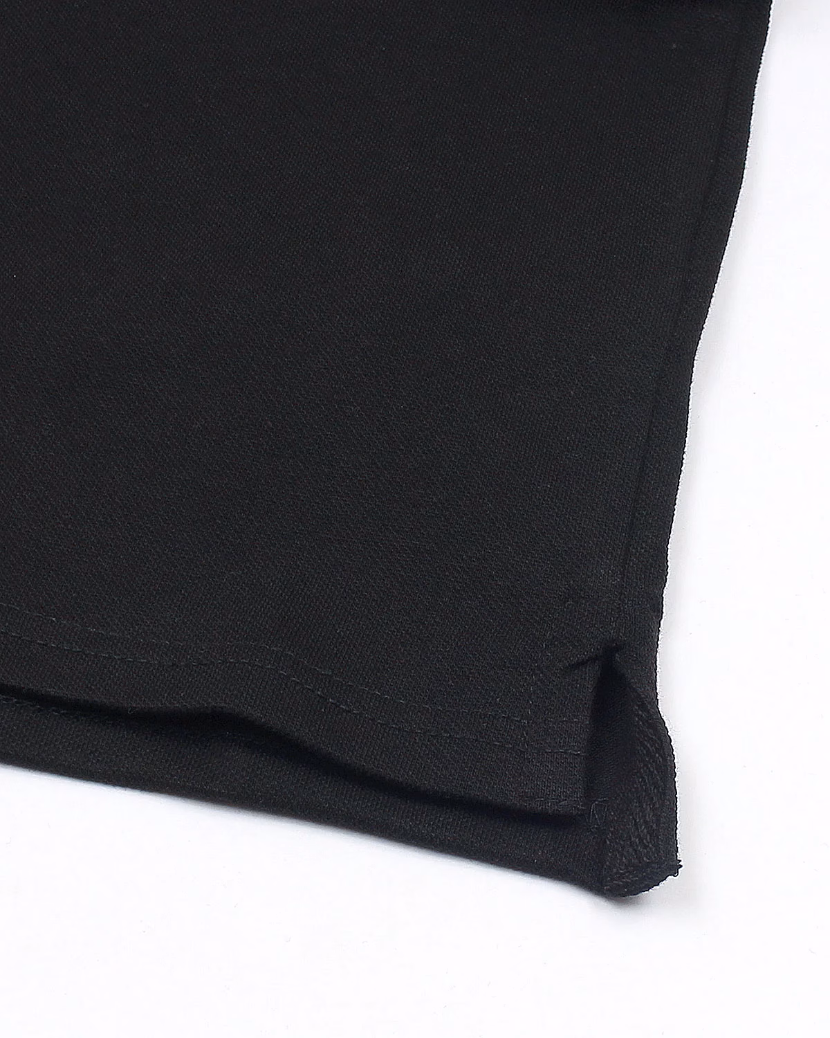 Replica - Moncler Embroidered Logo Kids Polo Black - Image 5