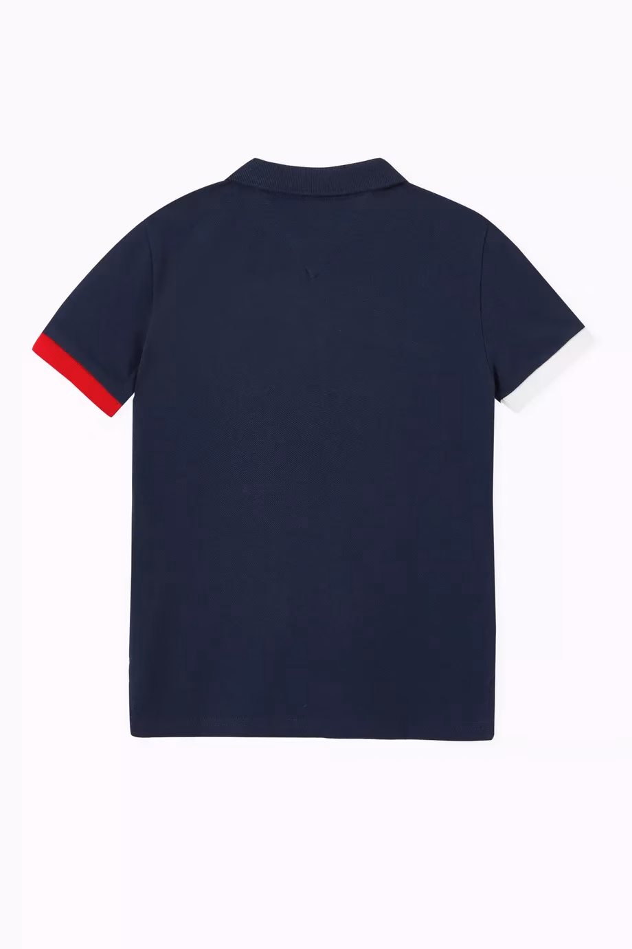 Tommy Hilfiger Color Block Embraided Logo Polo Navy - Image 3