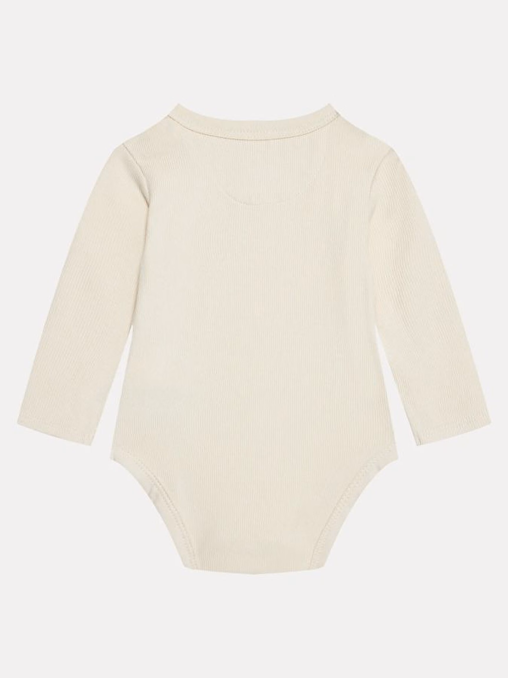 Calvin Klein Logo Baby Romper Beige - Image 3