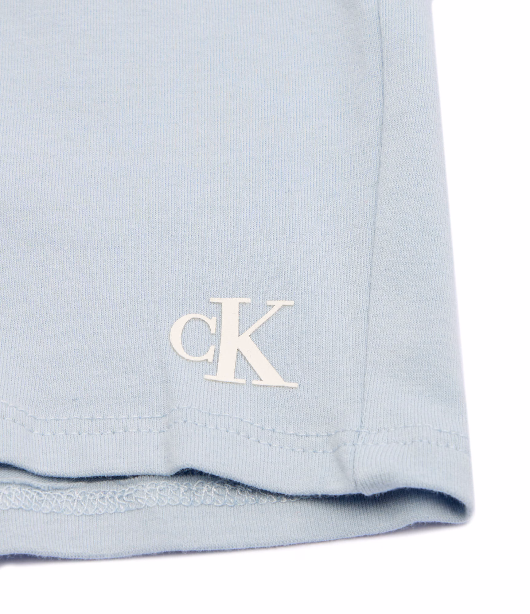 Calvin Klein Logo Baby Shorts Sky Blue - Image 2